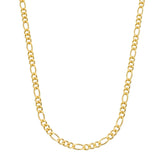Corrente Dourada Masculina Elo 3 por 1 - 4mm